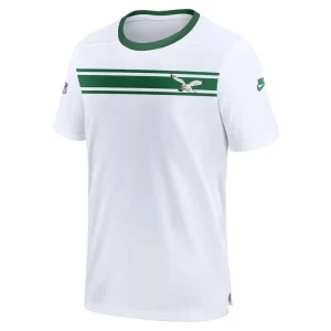 Philadelphia eagles nike mens sideline coaches alternate performance t shirt White M