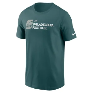 Philadelphia eagles nike outline t shirt Midnight green M
