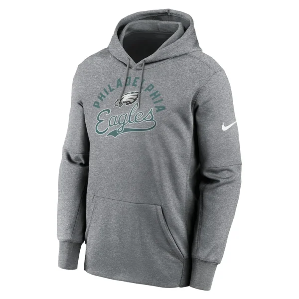 Philadelphia eagles nike performance fleece pullover hoodie Heather gray M