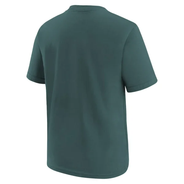 Philadelphia eagles nike preschool team wordmark t shirt Green 7