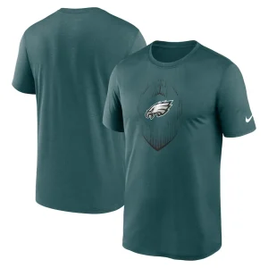 Philadelphia eagles nike primetime legend icon performance t shirt Midnight green