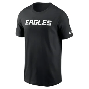 Philadelphia eagles nike primetime wordmark essential t shirt Black M