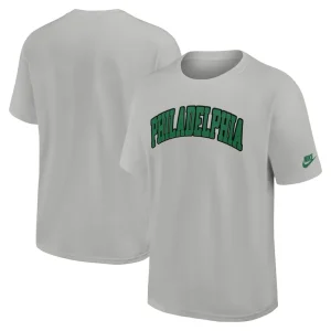 Philadelphia eagles nike rewind max90 statement t shirt Silver