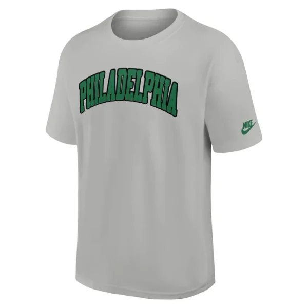 Philadelphia eagles nike rewind max90 statement t shirt Silver M