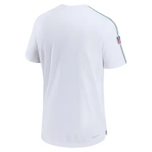 Philadelphia eagles nike sideline alternate logo coach performance top White L