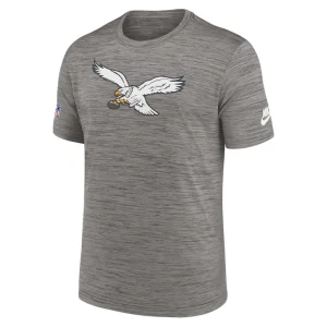 Philadelphia eagles nike sideline alternate logo performance t shirt Heather charcoal M