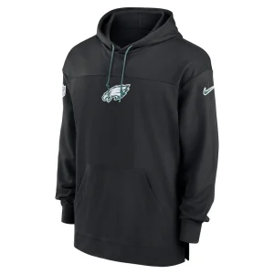 Philadelphia eagles nike sideline jersey performance pullover hoodie Black M