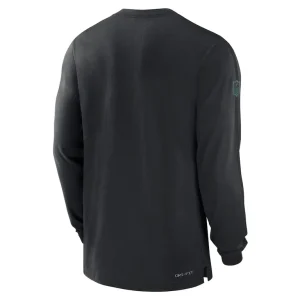 Philadelphia eagles nike sideline player performance long sleeve t shirt Black L