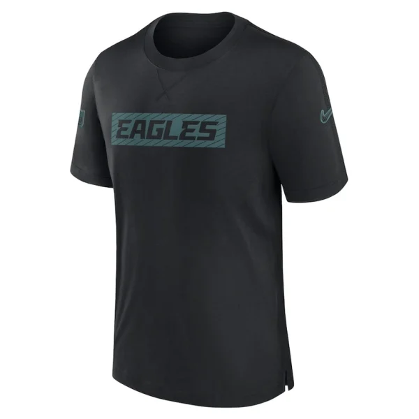 Philadelphia eagles nike sideline player performance t shirt Black M