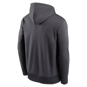 Philadelphia eagles nike super bowl lix champions locker room trophy collection therma fleece pullover hoodie anthracite Multi L