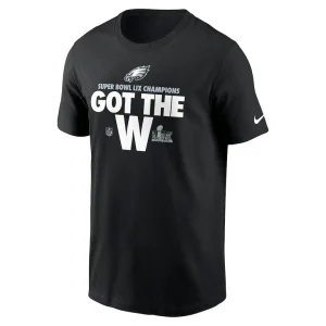 Philadelphia eagles nike super bowl lix champions parade t shirt Black M