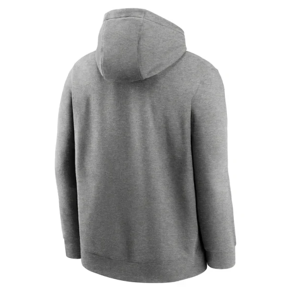 Philadelphia eagles nike super bowl lix nola inspired pullover hoodie Heather gray L