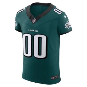 Philadelphia eagles nike team vapor f.u.s.e. elite custom jersey Midnight green 44