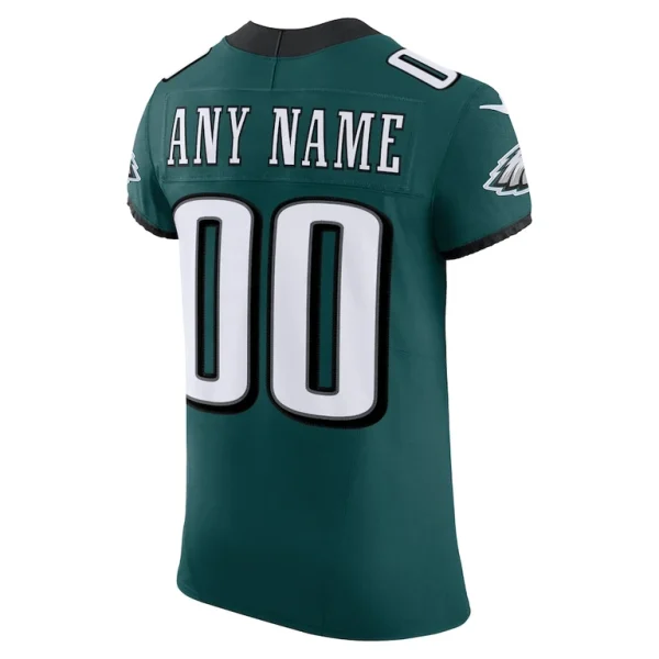 Philadelphia eagles nike team vapor f.u.s.e. elite custom jersey Midnight green 48