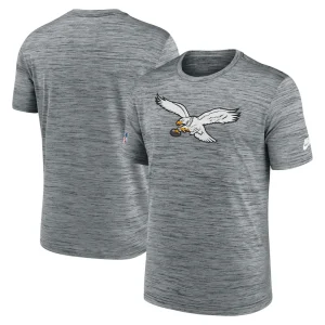 Philadelphia eagles nike velocity alternate logo performance t shirt Gray