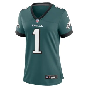 Philadelphia eagles nike womens 1 mom game jersey Midnight green M