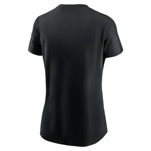 Philadelphia eagles nike womens 2022 nfc champions iconic t shirt Black L