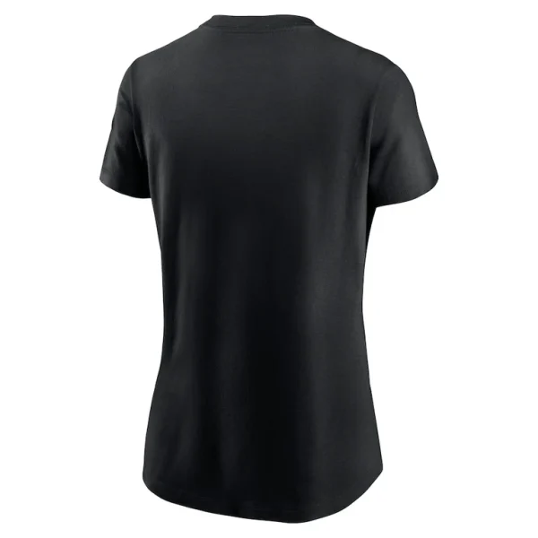 Philadelphia eagles nike womens 2022 nfc champions iconic t shirt Black L