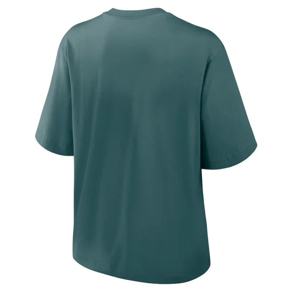 Philadelphia eagles nike womens boxy t shirt Midnight green M