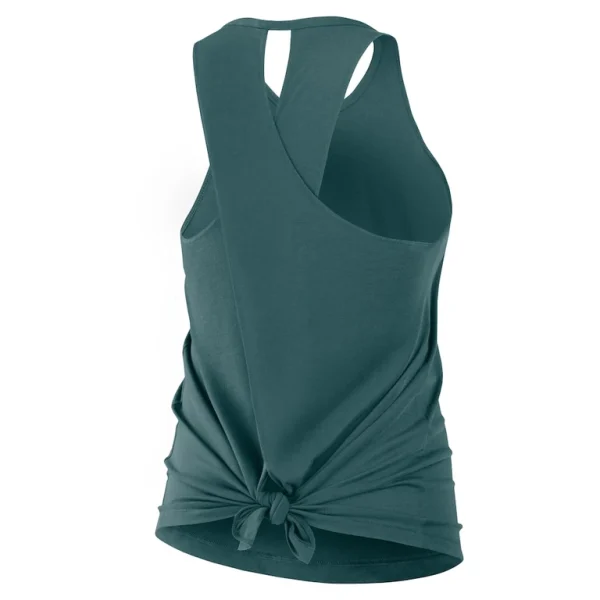 Philadelphia eagles nike womens crossback performance tank top Midnight green L