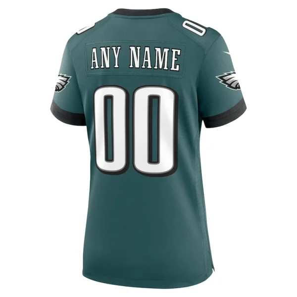 Philadelphia eagles nike womens custom game jersey Midnight green L