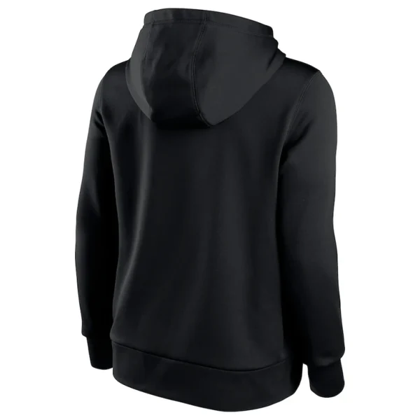 Philadelphia eagles nike womens lightweight performance hooded top Black M