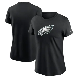Philadelphia eagles nike womens primary logo t shirt Black