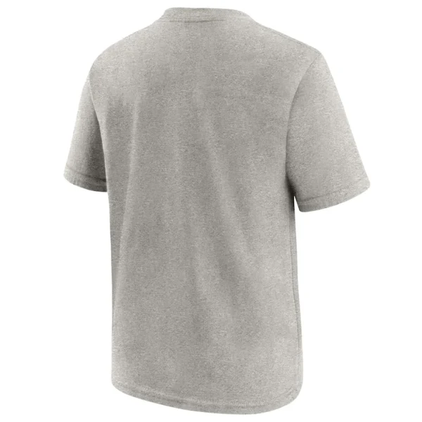 Philadelphia eagles nike youth 2022 nfc champions locker room trophy collection t shirt Gray Yth L