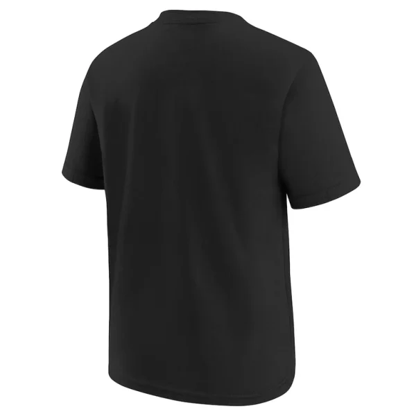 Philadelphia eagles nike youth 2024 nfc east division champions locker room trophy collection t shirt Black Yth L