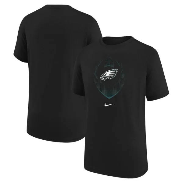 Philadelphia eagles nike youth legend icon t shirt Black