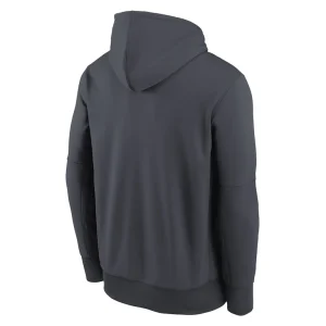 Philadelphia eagles nike youth super bowl lix champions locker room trophy collection fleece pullover hoodie anthracite Multi Yth L
