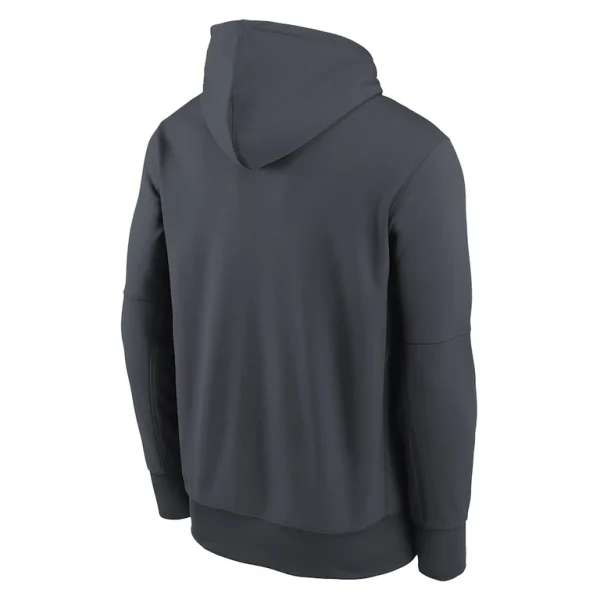 Philadelphia eagles nike youth super bowl lix champions locker room trophy collection fleece pullover hoodie anthracite Multi Yth L