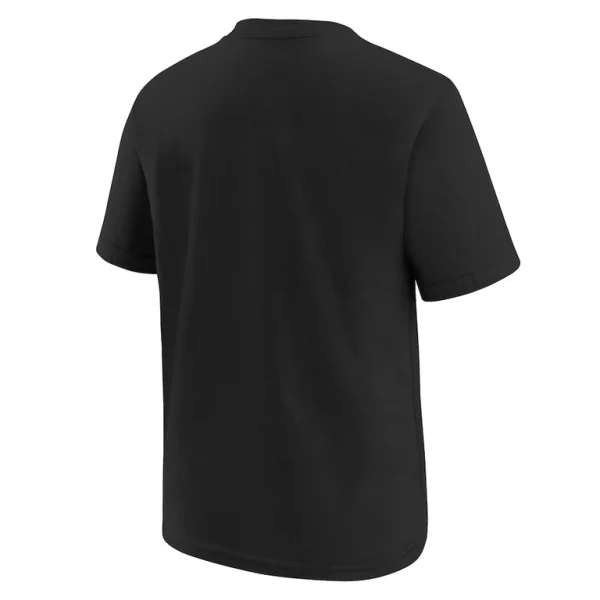 Philadelphia eagles nike youth super bowl lix champions t shirt Black Yth L
