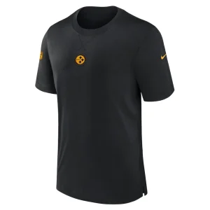 Pittsburgh steelers nike 2023 sideline performance t shirt Black M