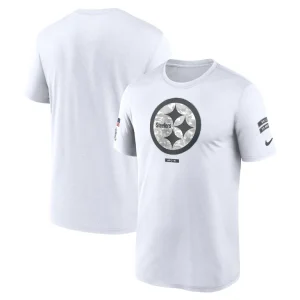 Pittsburgh steelers nike 2024 salute to service legend performance t shirt White