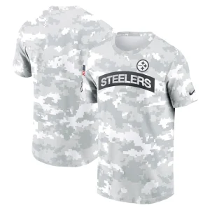 Pittsburgh steelers nike 2024 salute to service performance t shirt Arctic camo