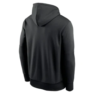 Pittsburgh steelers nike big tall performance pullover hoodie Black 3XT