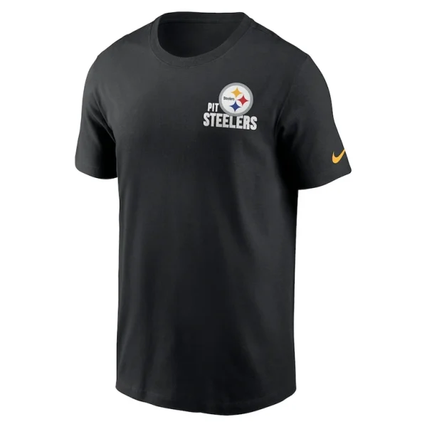 Pittsburgh steelers nike blitz essential t shirt Black M