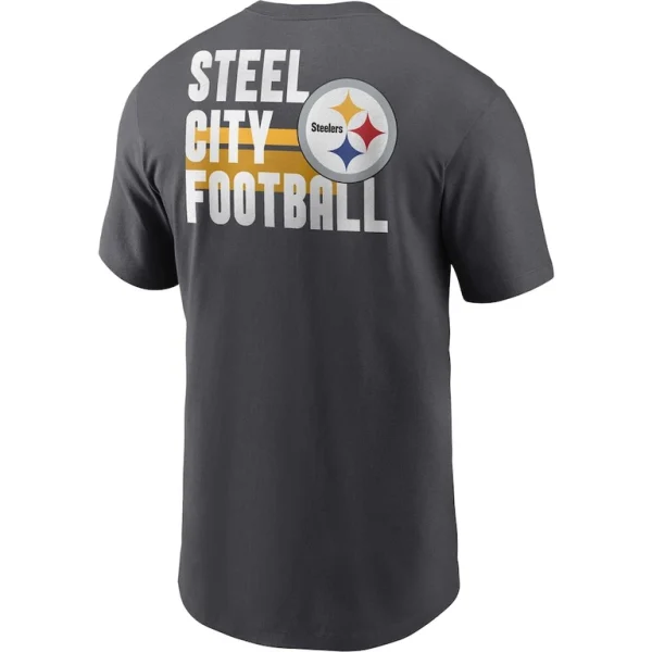 Pittsburgh steelers nike blitz essential t shirt anthracite Multi L