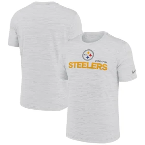 Pittsburgh steelers nike blitz velocity modern performance t shirt White
