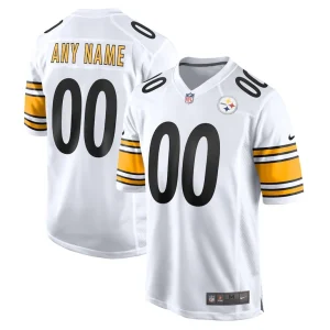 Pittsburgh steelers nike game custom jersey White