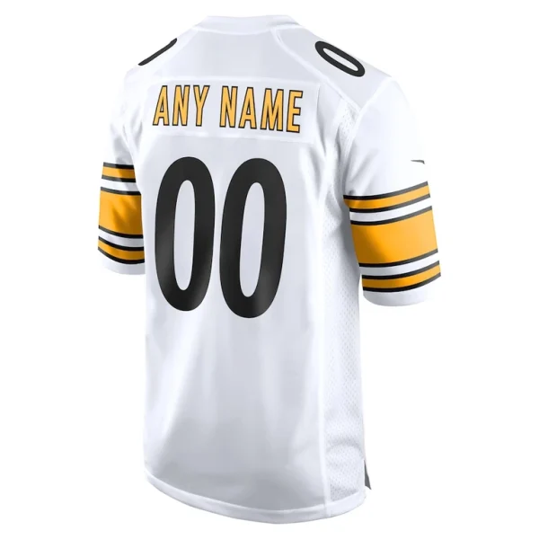 Pittsburgh steelers nike game custom jersey White L