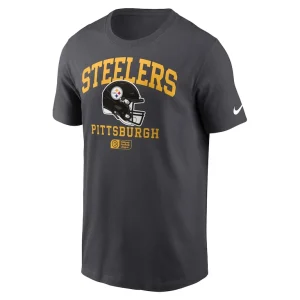 Pittsburgh steelers nike helmet essential t shirt anthracite Multi M