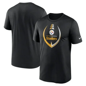 Pittsburgh steelers nike icon legend performance t shirt Black