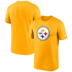 Pittsburgh steelers nike legend logo performance t shirt Gold