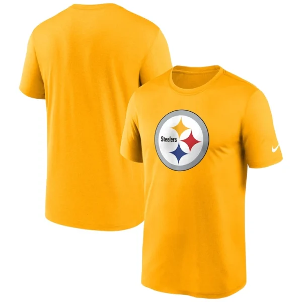 Pittsburgh steelers nike legend logo performance t shirt Gold