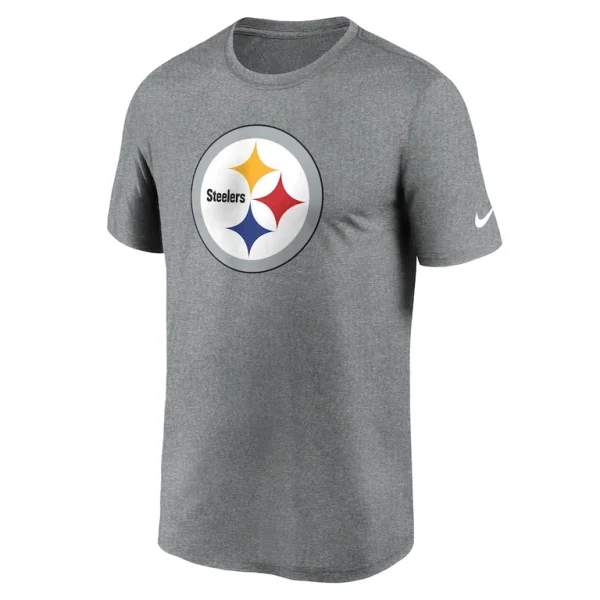 Pittsburgh steelers nike legend logo performance t shirt Heather charcoal M