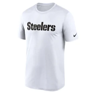 Pittsburgh steelers nike legend wordmark performance t shirt White M