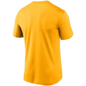 Pittsburgh steelers nike logo essential legend performance t shirt Gold L