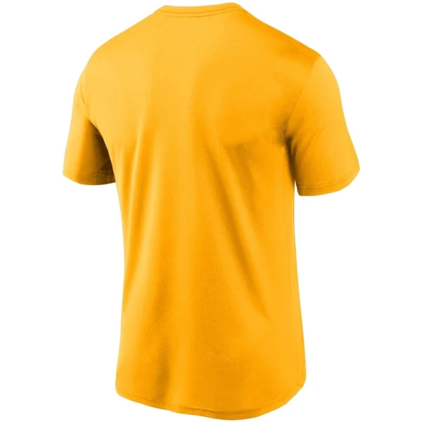 Pittsburgh steelers nike logo essential legend performance t shirt Gold L